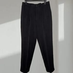 Perry Ellis Tailored Dress Pants – Black (Men’s 32x32)